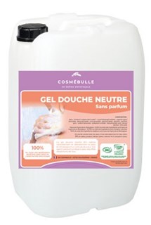 Cosmébulle Douchegel neutraal (zonder parfum) bulk 10L - 5344